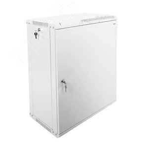 Шкаф телекоммуникационный настенный разборный 15U (600х350) дверь металл