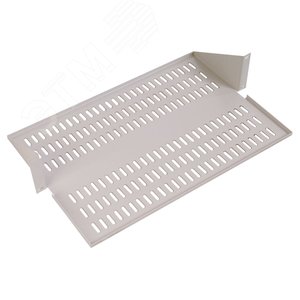 Полка для стойки усиленная под аккумулятор с центральным креплением глубина 400