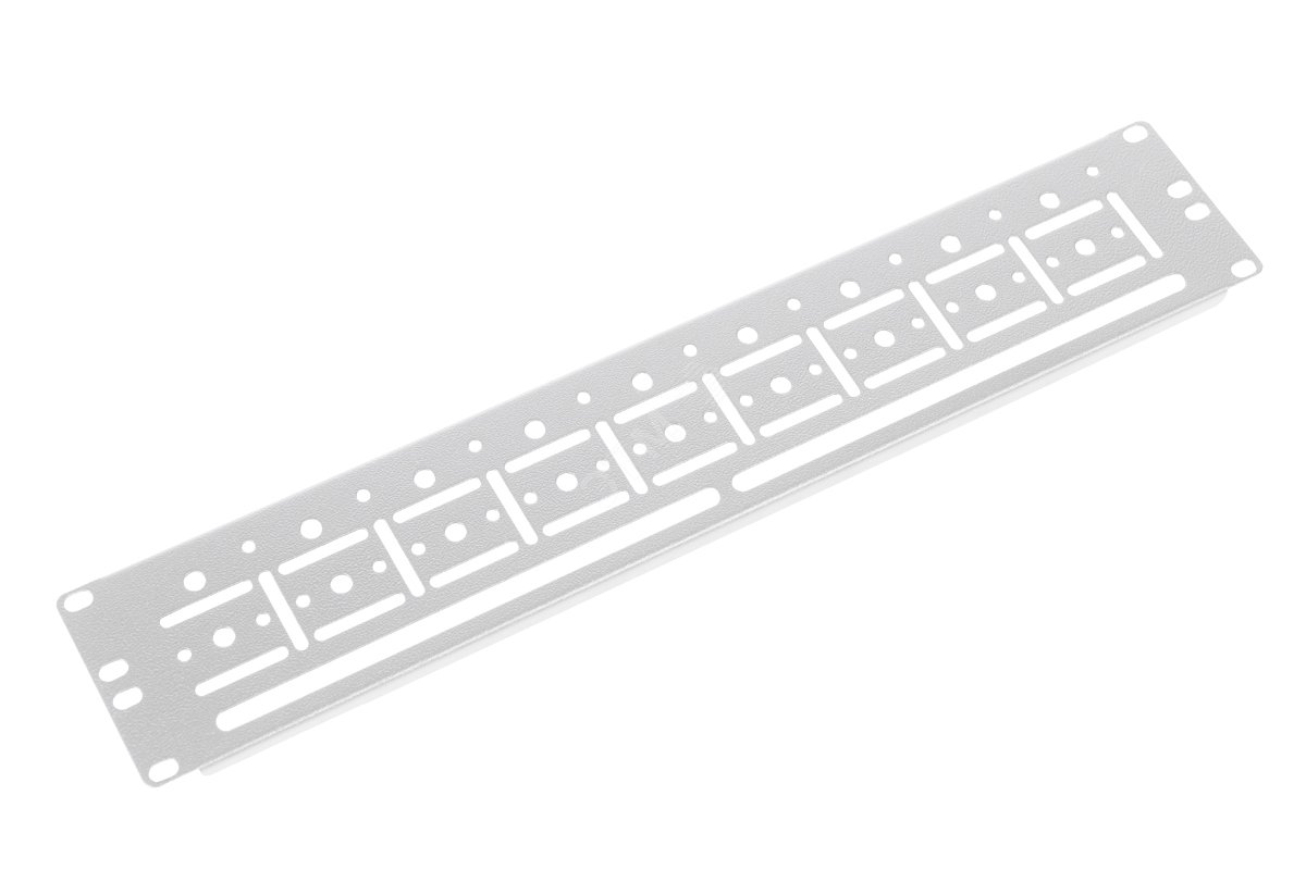 Органайзер кабельный горизонтальный 19' для крепления стяжек 2U