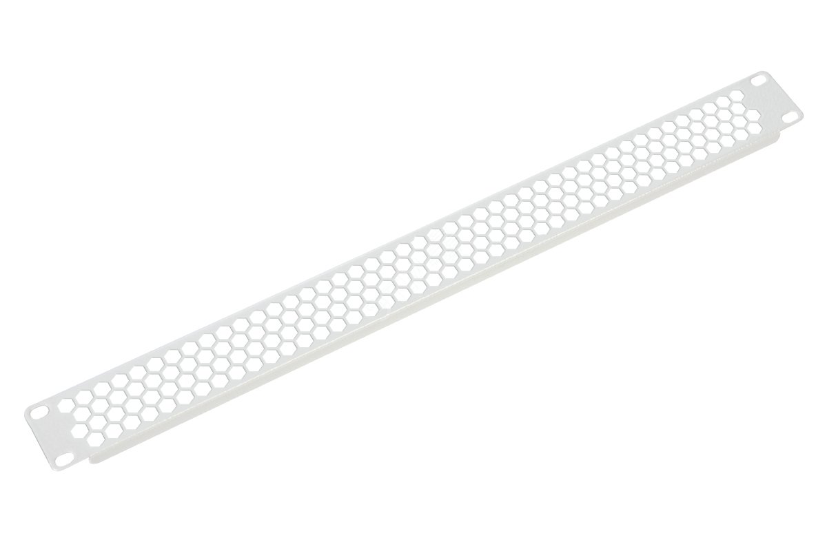 Фальшпанель в шкаф 19' 1U перфорированная