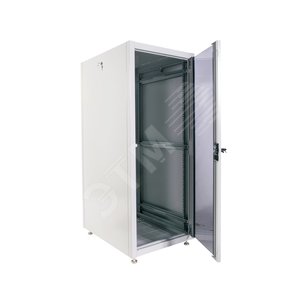 Шкаф телеком напольный ЭКОНОМ 42U (600 ? 600) дверь металл 2 шт.
