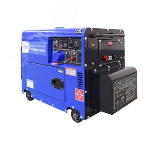 Генератор дизельный сварочный инверторный в кожухе TSS DGW 7.0/250EDS-R