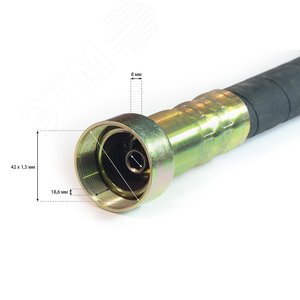 Гибкий вал ВВН-1,5/25 Ш (шестигранник)