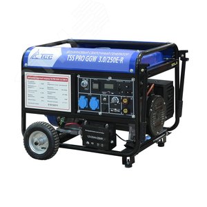 Генератор бензиновый сварочный TSS PRO GGW 3.0/250E-R