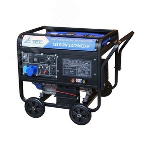 Генератор бензиновый сварочный инверторный TSS GGW 5.0/200ED-R