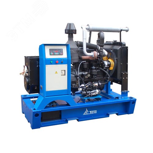 Генератор дизельный АД-50С-Т400-1РМ1, мощность 50 кВт, 3 фазный, напряжение 400В, двигатель ММЗ Д-246.3-153 генератор TSS-SA-50Контроллер SMARTGEN HGM