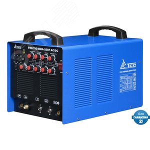 Аппарат сварочный TIG сварки алюминия TSS PRO TIG/MMA-200P AC/DC