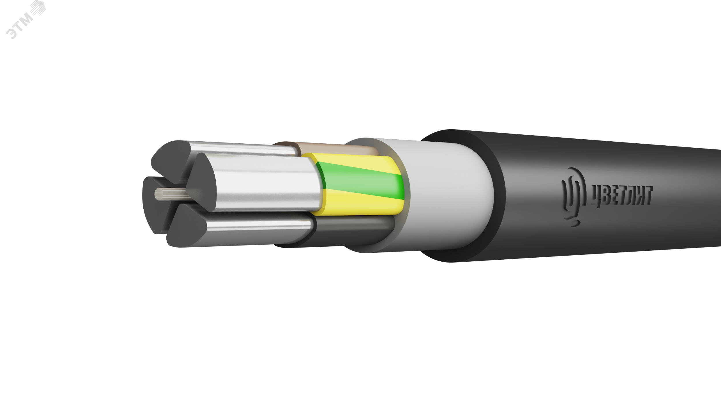 Кабель силовой АВВГнг(А)-LS 4х240ос(N)-1 ТРТС