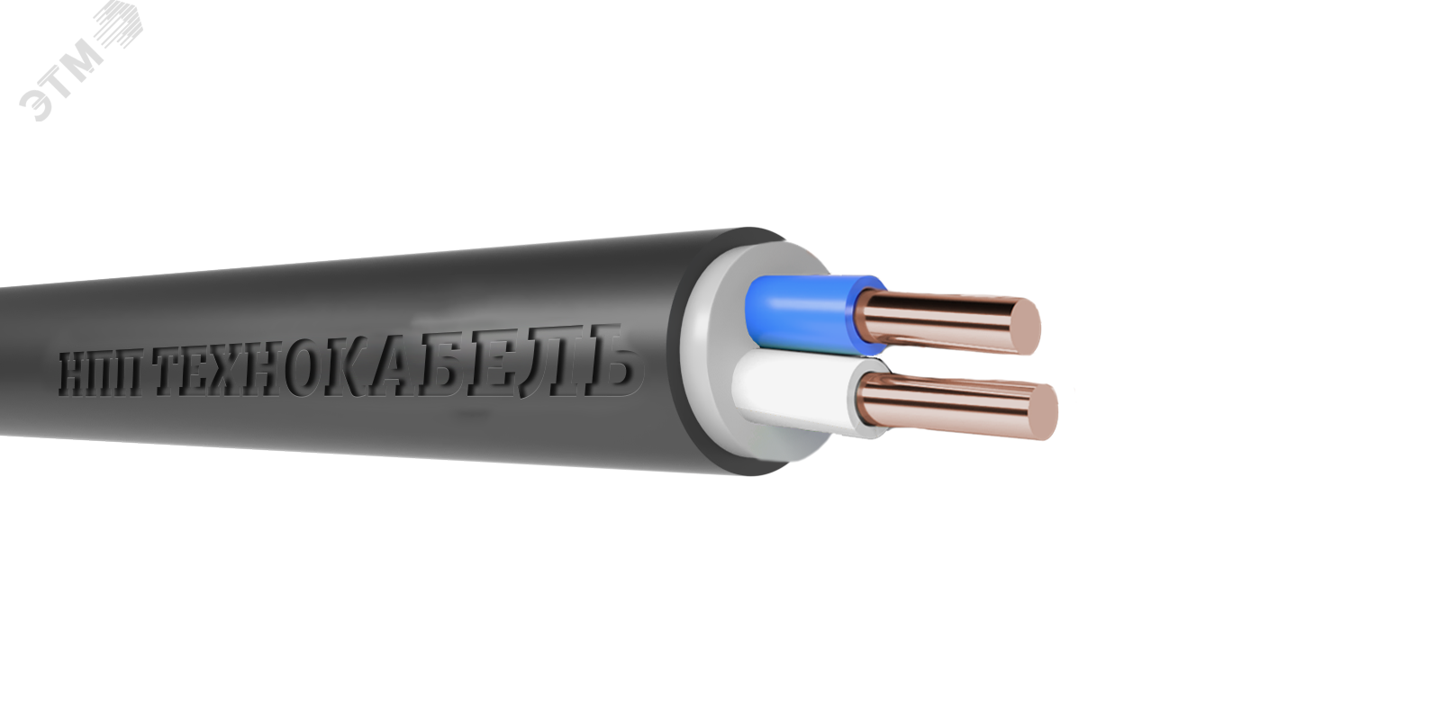 Кабель силовой ВВГнг(А)-LS 2х6ок(N)-0,66 ТРТС