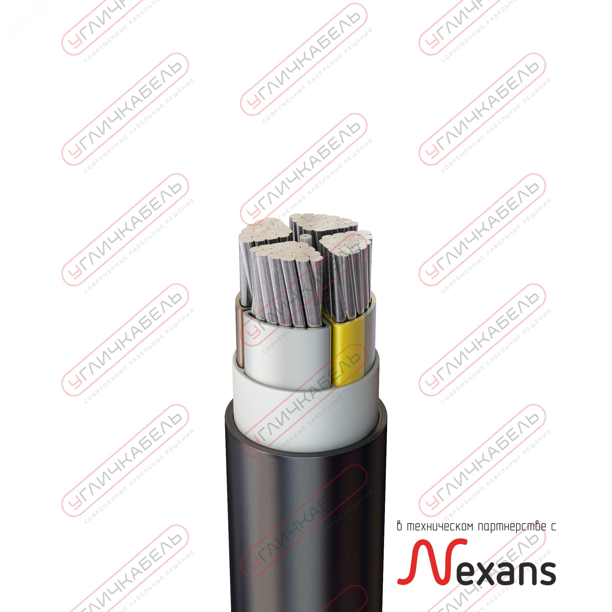 Кабель силовой АПвБШвнг(B) 3х240 мс+1x120 мк(N)-1