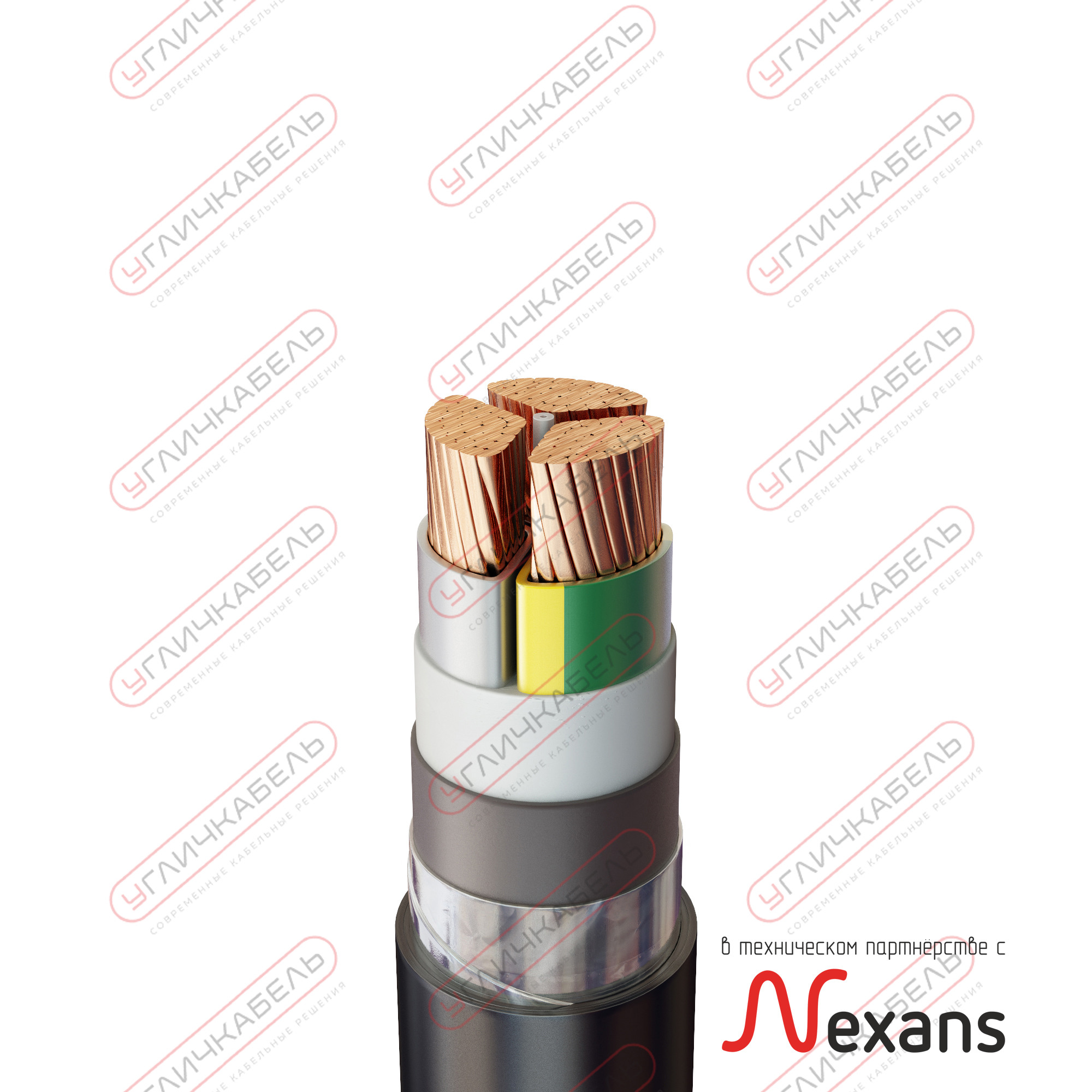 Кабель силовой ПвБШвнг(B) 3х70 мс(N,PE)-1