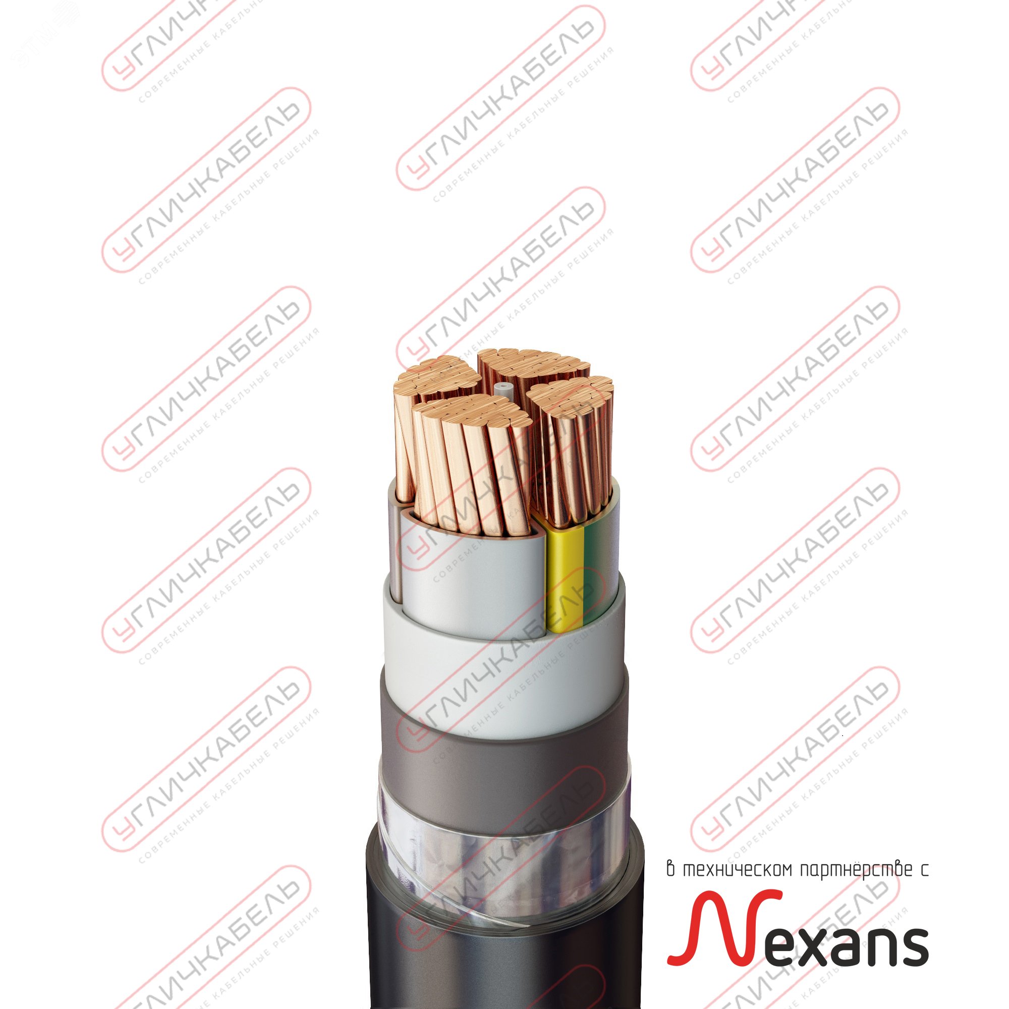 Кабель силовой ПвБШвнг(B) 4х95 мс(N)-1