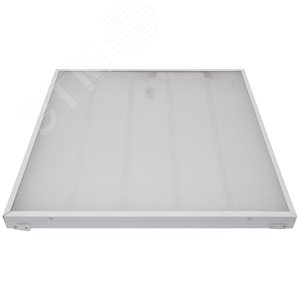 Светильник светодиодный потолочный встраиваемый. Белый свет (5000K). 4600Лм. 588X588x40мм. Корпус белый. В комплекте с и/п. ТМ .