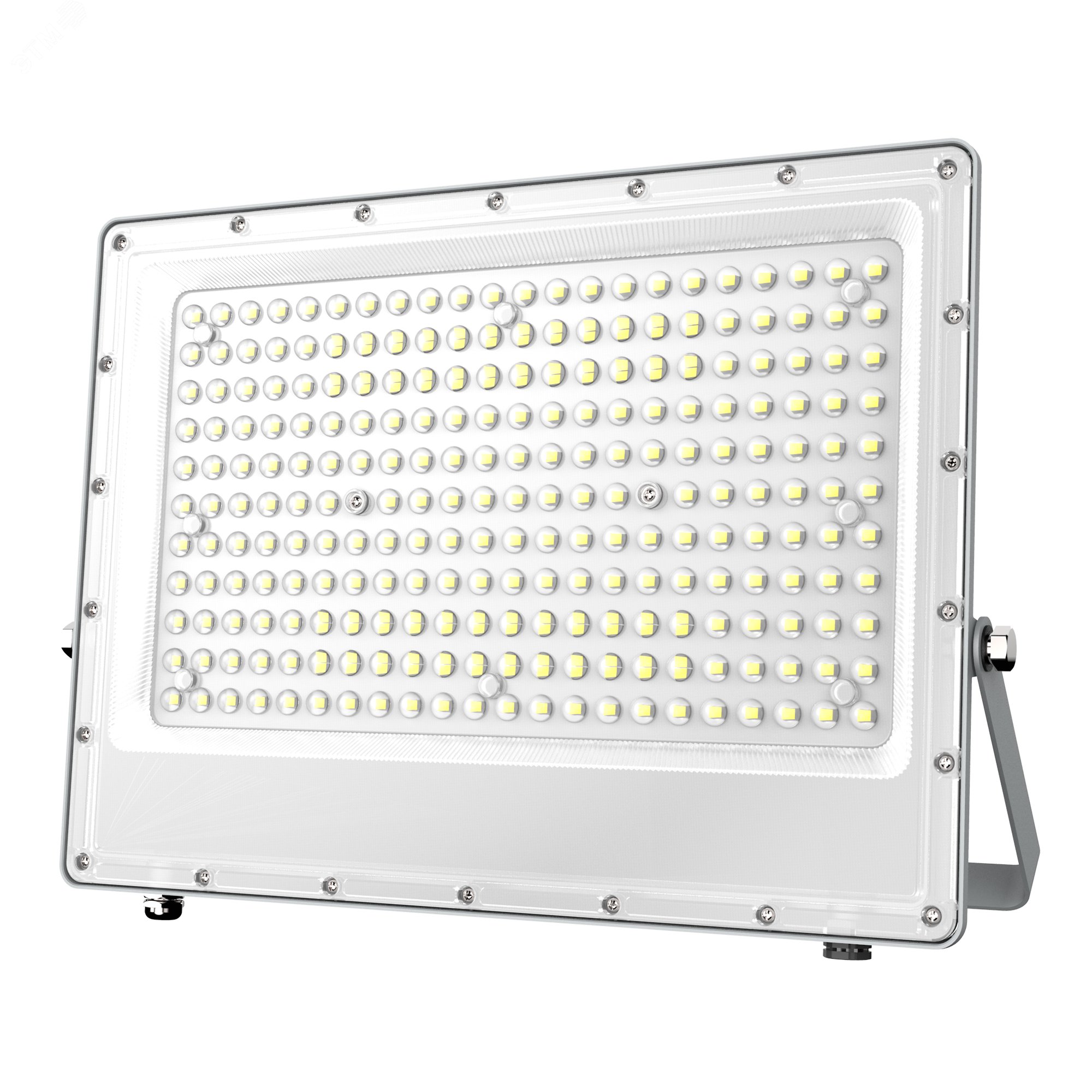 Прожектор светодиодный. ULF-F50D-200W/6500K IP65 200-240V GREY Дневной свет (6500K). Корпус серый. Угол 90 градусов. TM Uniel