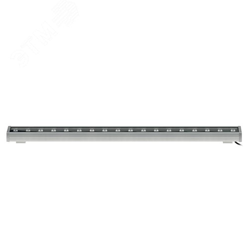 Прожектор светодиодный линейный 1000мм Белый свет (4000К) 1620Лм  ULF-L53-18W/4000K/L100/45D 220V IP65 SILVER Алюминий