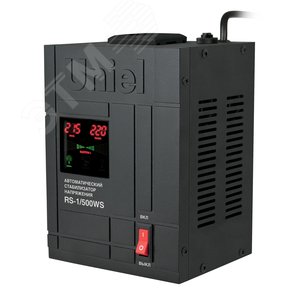 Стабилизатор напряжения RS-1/500WS «» релейный однофазный настенный, с гальванической развязкой, 500ВА