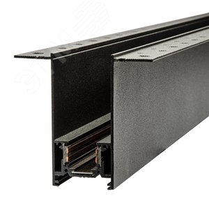 Шинопровод осветительный UBX-ммB4/35 BLACK 100 магнитный, тип M, 1м. Встраиваемый. черный