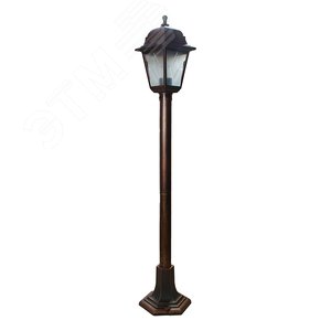 Светильник уличный UUL-A01T 60W/E27 IP44 COPPER, под лампу Е27. Архитектурный напольный. Цвет корпуса медный.