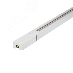 Шинопровод UBX-Q122 GS2 WHITE 200 SET01 осветительный, тип G, в наборе с заглушкой и вводом питания Однофазный Белый Длина 2м