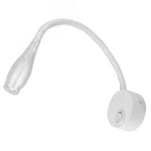 Светильник светодиодный настенный гибкий для интр ьерного освещения ULT-F22-3W/4000K IP20 WHITE 85-265В Белый свет (4000К) Белый TM