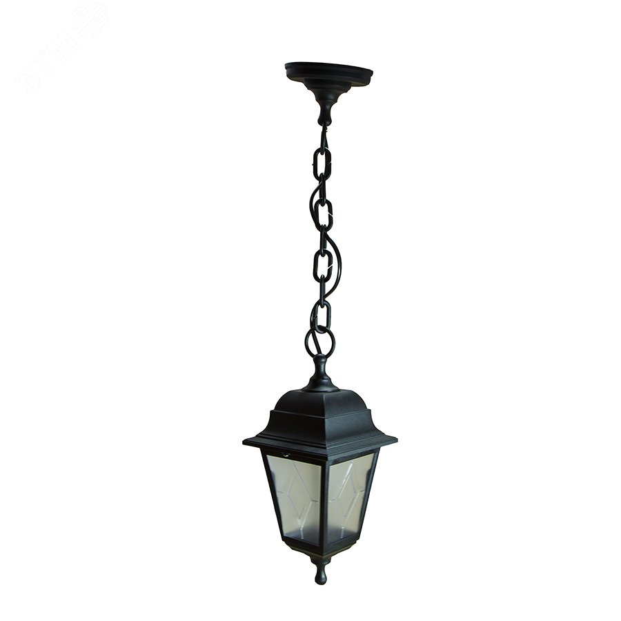 Светильник уличный UUL-A01H 60W/E27 IP44 BLACK под лампу Е27. Архитектурный подвесной. Корпус черный.