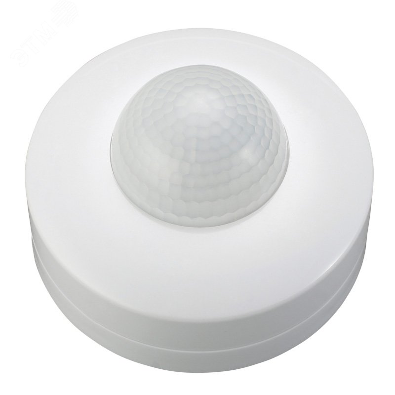 Датчик движения. Картонная упаковка USN-13-360R-1200W-3LUX-12M-0,6-1,5м/s-WH