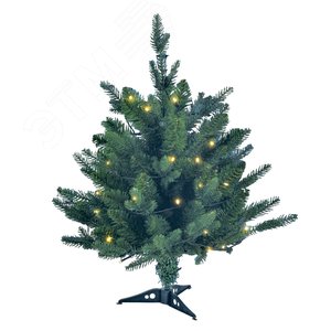 Дерево светодиодное Ёлочка на батарейках 3АА (не в/к) 54х60см 30 светодиодов Теплый ULD-T5460-030/SNA/3AA WARM WHITE IP20 XMAS TREE