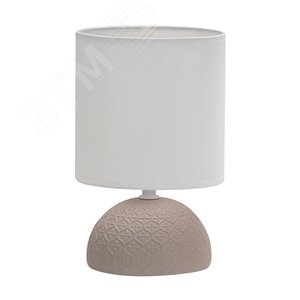 Светильник настольный декоративный под лампу Е14 40W Механический выключатель UML-B302 E14 BROWN Коричневый