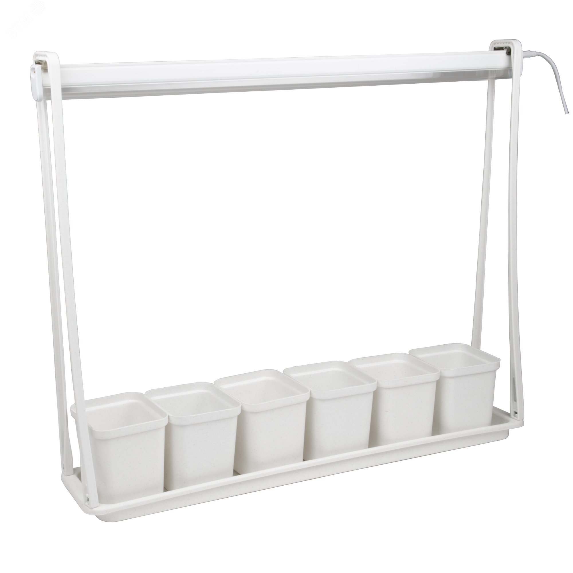 Подставка пластиковая для светильника ULI-P 570мм Мраморная 6 кашпо в/к мраморные TM