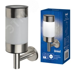 Cветильник настенный на солнечной батарее. 1 светодиод. 1хАА Ni-Mh аккумулятор в/к.IP44