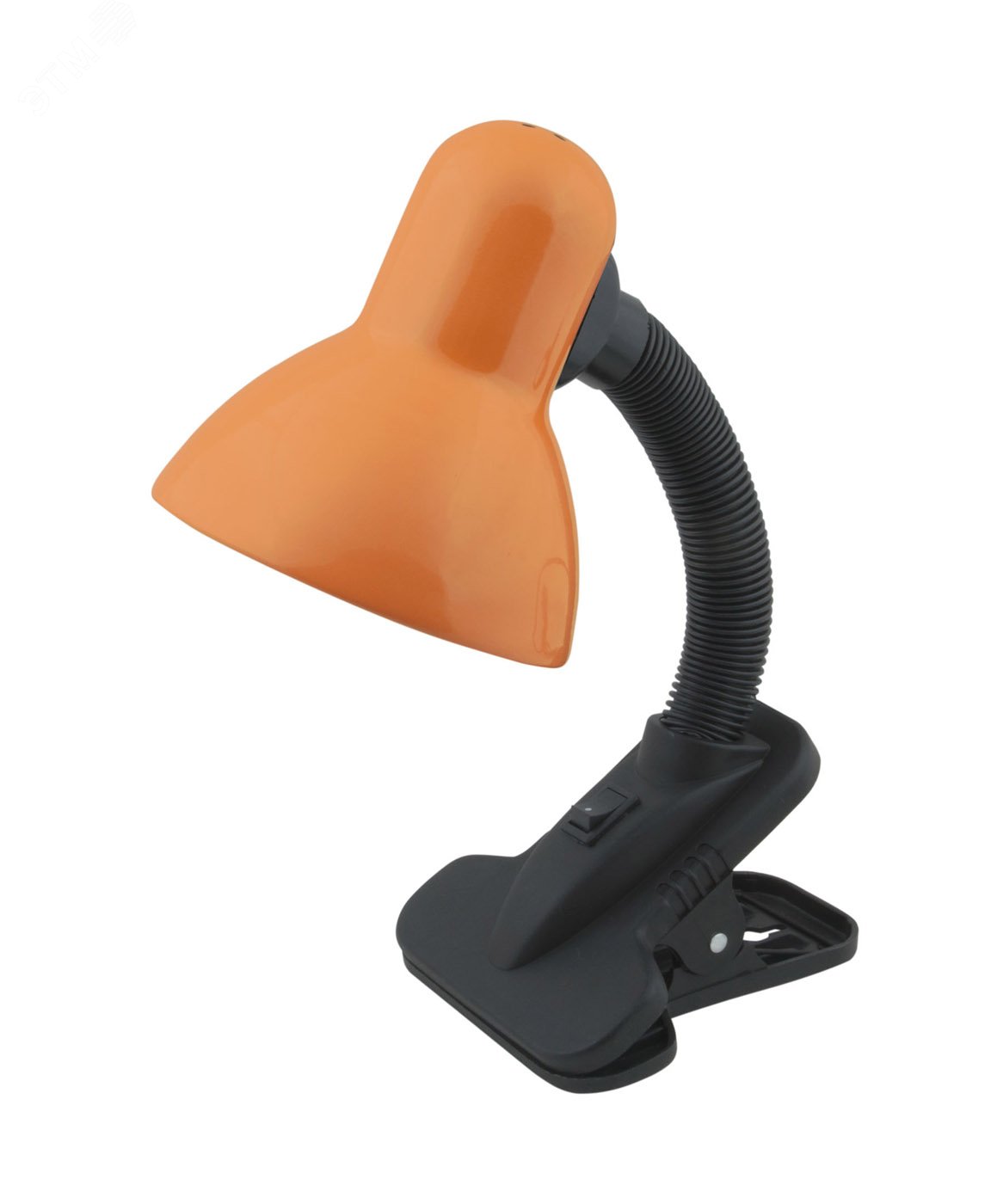 Светильник настольный. Цоколь E27. Цвет оранжевый.