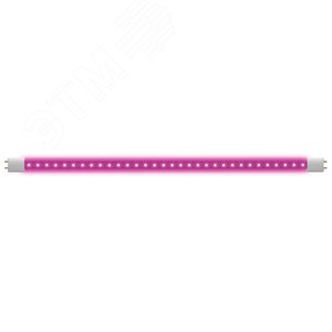 Лампа светодиодная для растений 9W LED-T8-9W/SPSB/G13/CL PLP30WH Форма T8, прозрачная. Спектр для рассады и цветения.