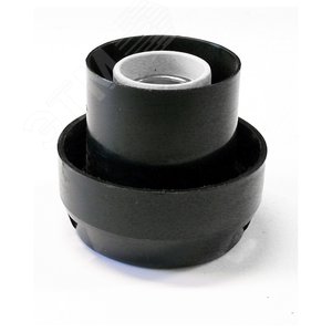 Основание для садово-парковых светильников. Тип соединения с рассеивателем - резьбовой. Встроенныйпатрон Е27. Материал - пластик. Цвет черный. Упаковк