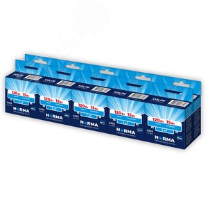 Лампа светодиодная 15 Вт Патрон GX53 матовая Серия Norma Белый свет 4000K Картон ТМ Volpe LED-GX53-15W/4000K/GX53/FR/NR Набор из 10штук