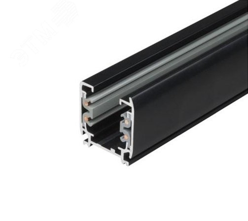 Шинопровод осветительный, тип А Трехфазный черный Длина 3 м UBX-AS4 BLACK 300 POLYBAG