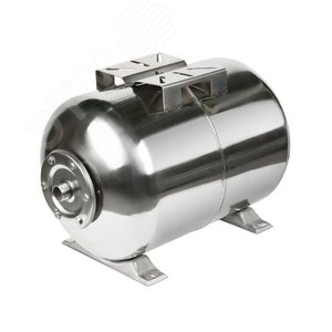 Гидроаккумулятор 80л, (гор.), нерж. сталь, мембрана EPDM