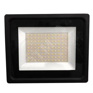 Прожектор светодиодный ДО-100w 6500К 8100Лм IP65 черный IONICH