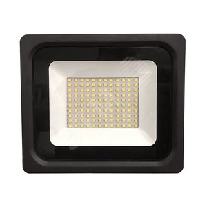 Прожектор светодиодный ДО-50w 6500К 4250Лм IP65 черный IONICH