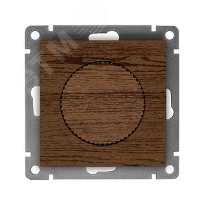 Светорегулятор (Диммер) серия Афина, с/у, 3А, 220В, 500Вт, венге (еврослот)