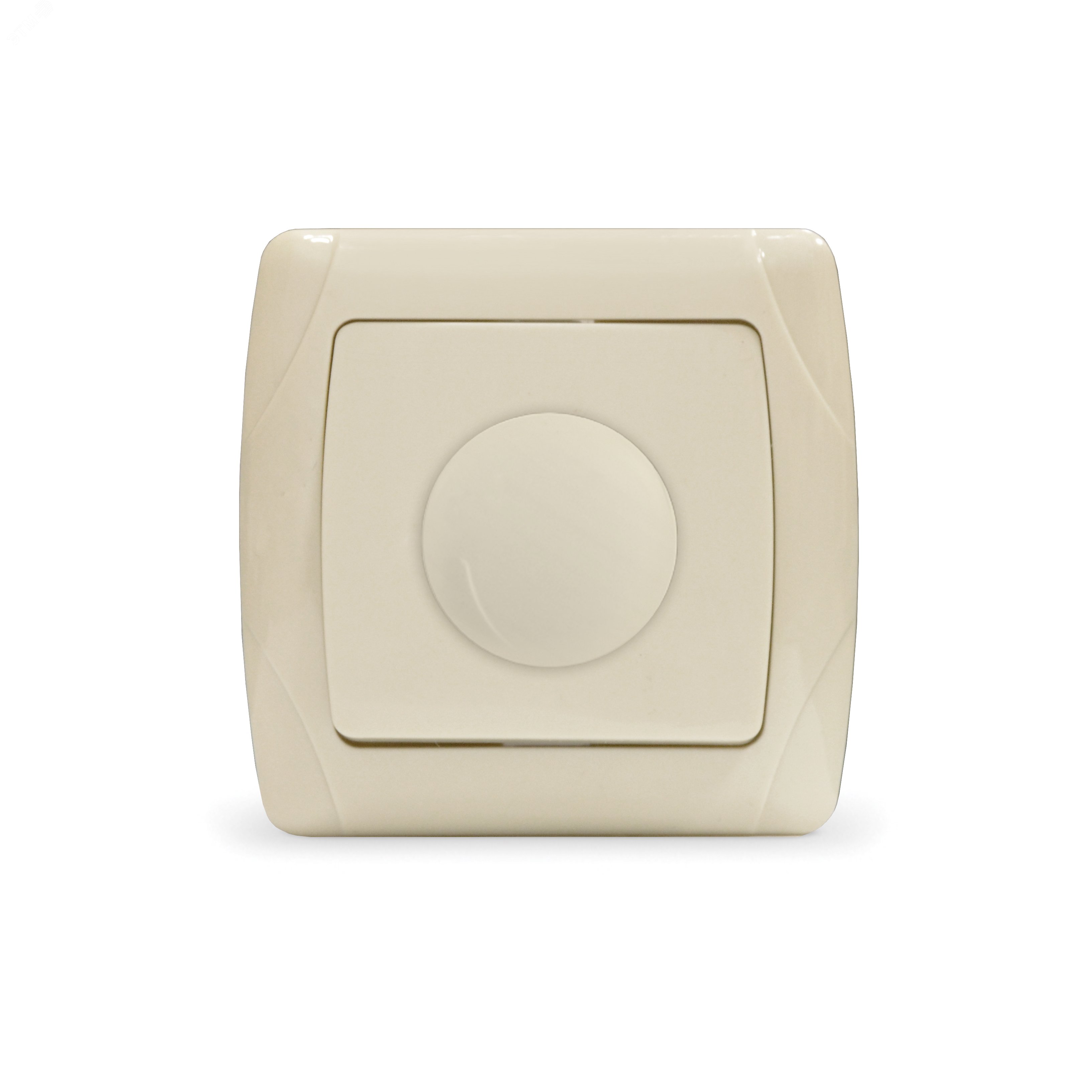 Маргарита светорегулятор (Диммер)  с/у, 3А, 220В, 500Вт, сл.кость (ivory) (еврослот)