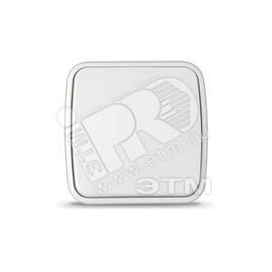 Выключатель Электра одноклавишный белый