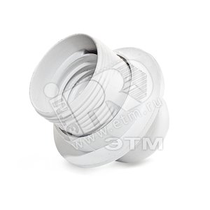 Патрон люстровый термопластик Е27 4А 250В индивидуальная упаковка