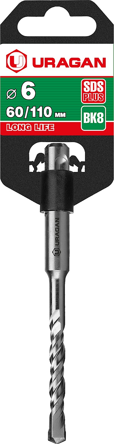 URAGAN 6 х 110 мм, SDS-plus бур (29311-110-06)