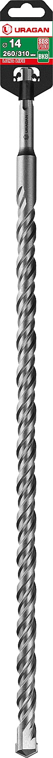 URAGAN 14 х 310 мм, SDS-plus бур (29311-310-14)