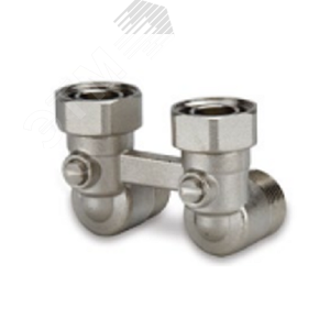 Узел угловой нижнего подключения G3/4'НР, Smart Radi, евроконус