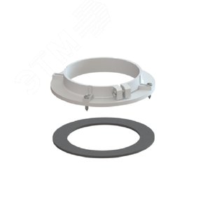 Фланец d 100 мм с прокладкой, винтами и гайкой