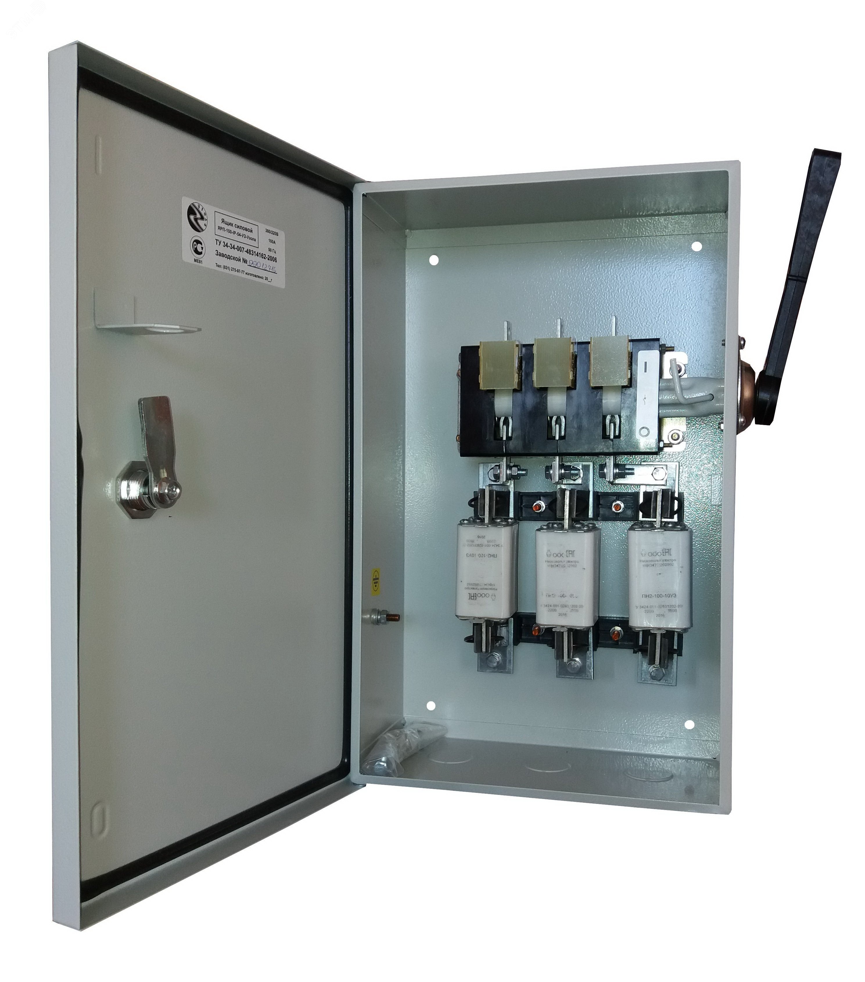 Ящик силовой ЯРП-100-IP54-У3 009 Узола