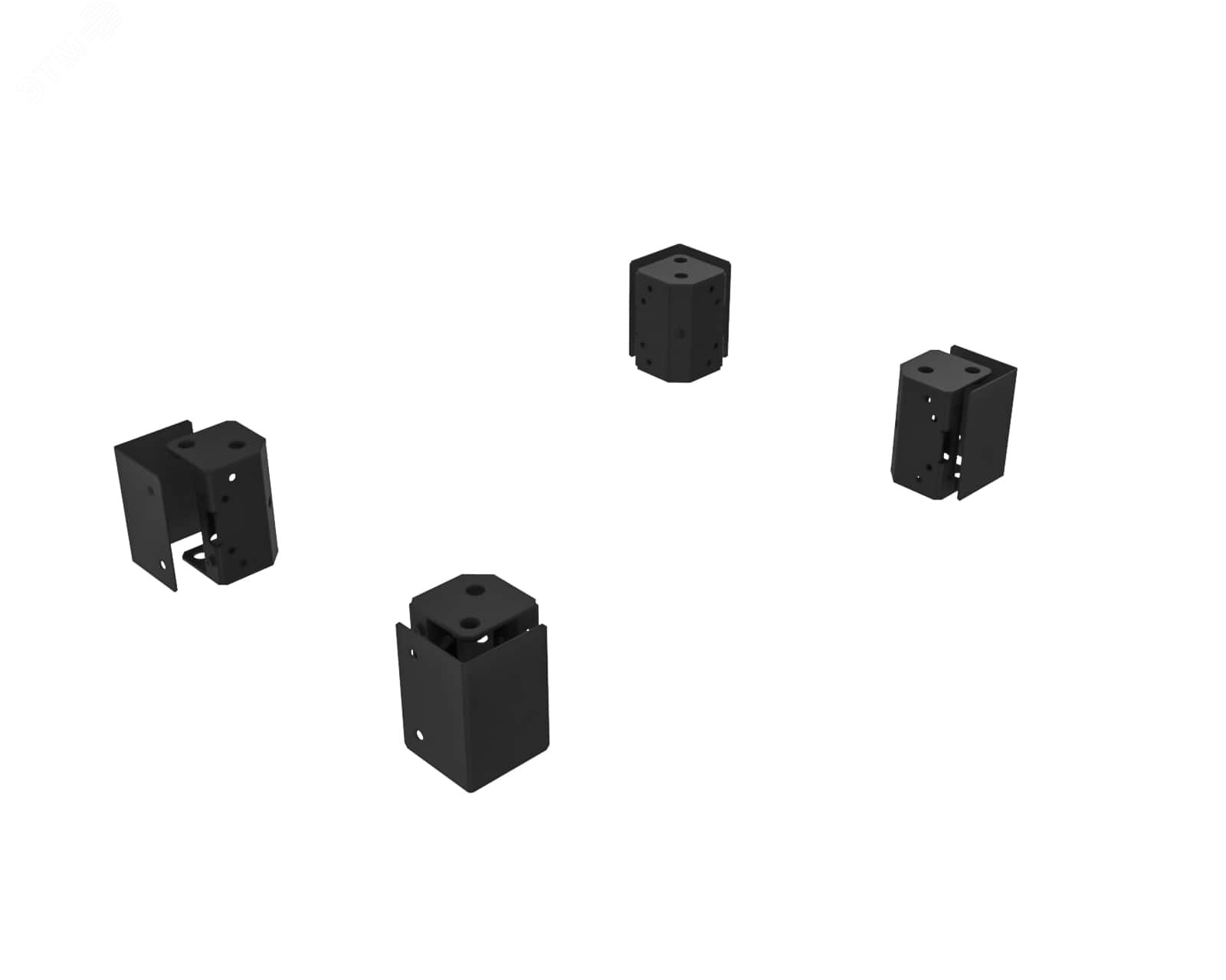 Элементы угловые цоколя 100 мм RS52 RAL7021