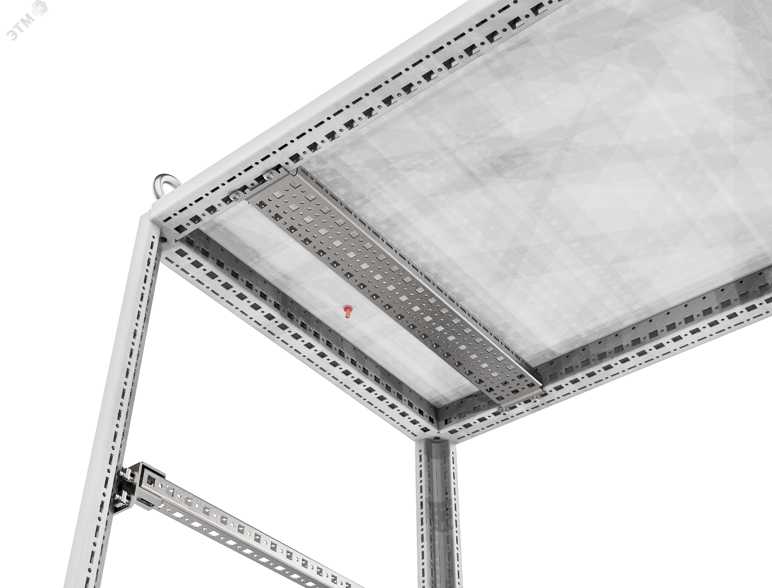 Планка монтажная с зацепами 20х73 тип К RS52 00.80 (4 шт.)