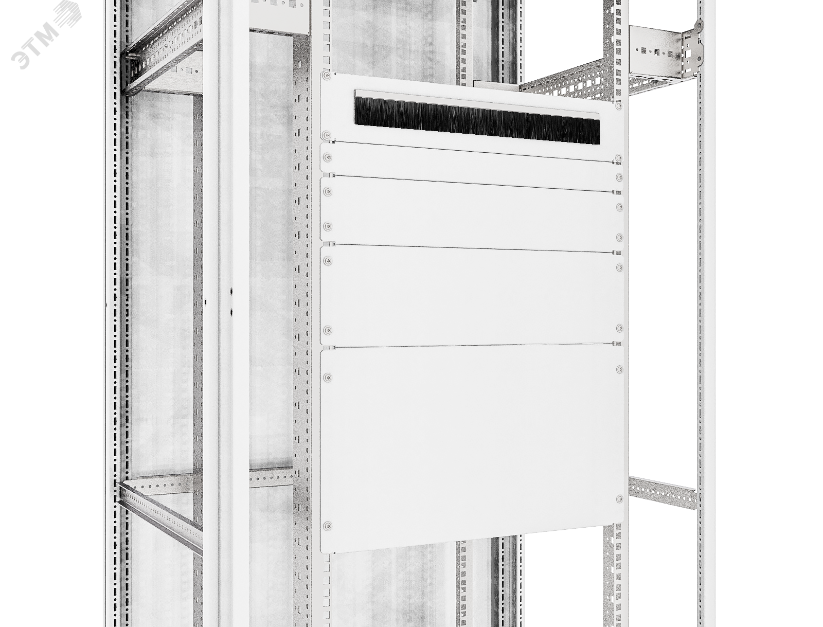 Комплект фальш-панелей глухих для 19-дюймового оборудования RS52 2U (2 шт.)